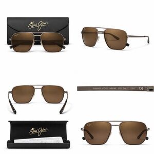 Maui Jim “Shark’s Cove” polarized aviator sunglasses in excellent condition.